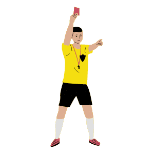 red card soccer