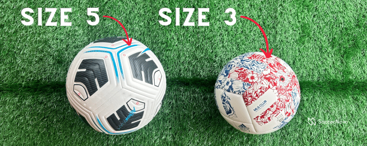 Soccer Ball Sizes - 3 & 5