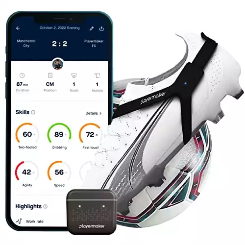 CITYPLAY Smart Soccer Tracker for Cleats by Playermaker
