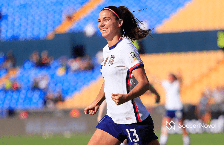 Alex Morgan Named 2017 CONCACAF Female Player of the Year