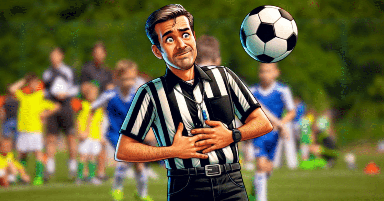What Happens If the Ball Hits the Ref in Soccer?