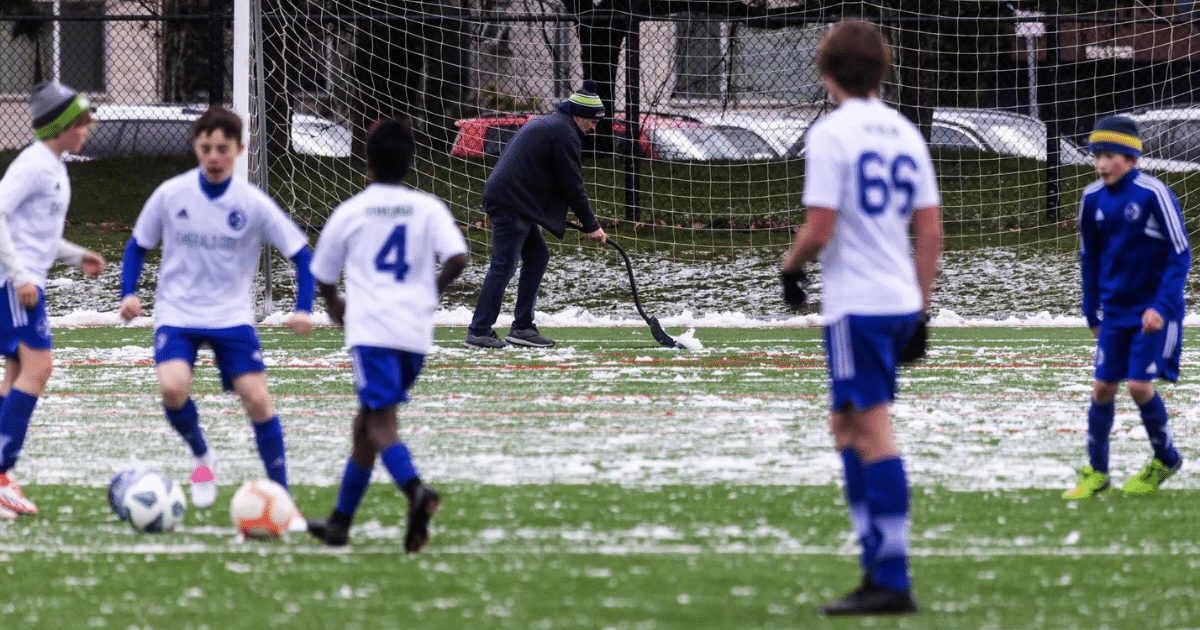 Cold Weather Youth Soccer