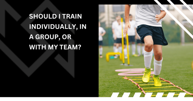 Should I Train Individually, in a Group, or with My Team?