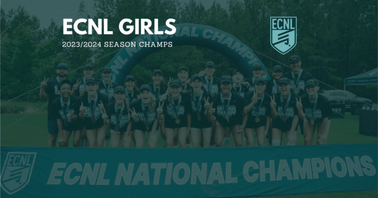 ECNL Girls National Champions for the 2023-2024 Season