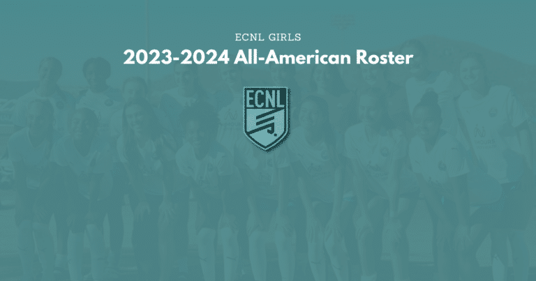 ECNL Girls Announce 2023-2024 All-America Roster