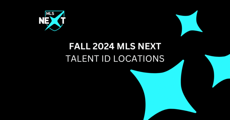 Fall 2024 MLS NEXT Talent ID Locations