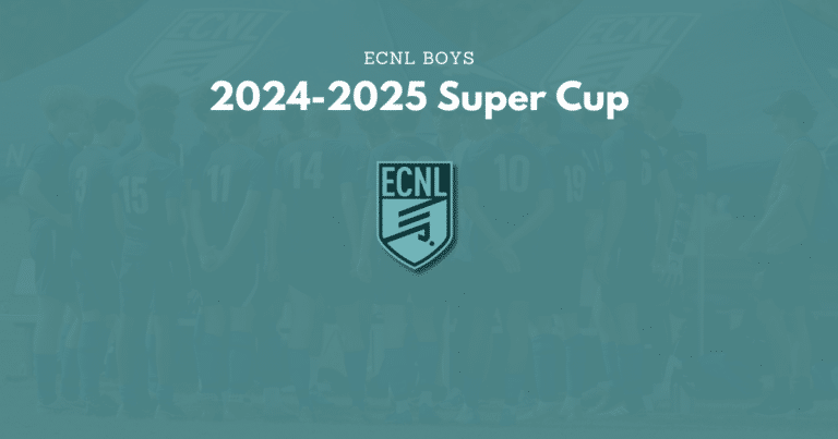 ECNL Boys Announces 2024-2025 Super Cup Showcases