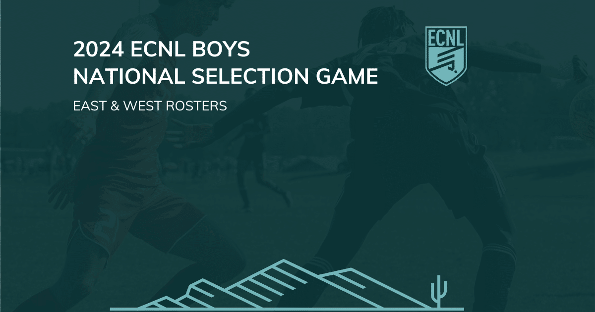 Rosters Announced for ECNL Boys Phoenix Selection Game