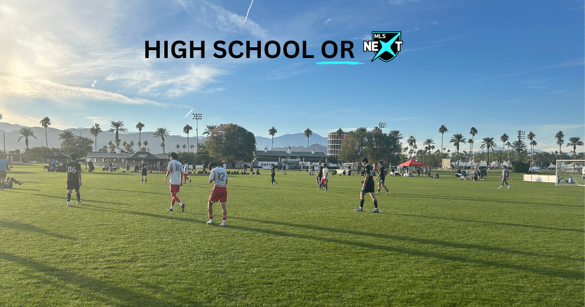 Why Can't MLS NEXT Players Play High School