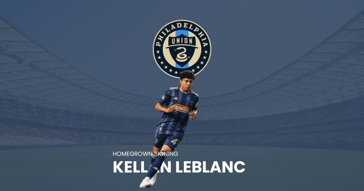 16-Year-Old Kellan LeBlanc Signs Homegrown Contract With Philly Union