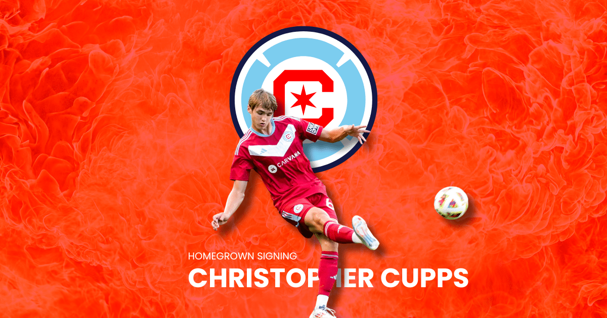 Christopher Cupps Signs Homegrown Deal with Chicago Fire FC