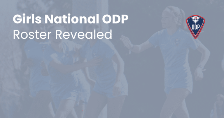 Girls National ODP Roster Revealed