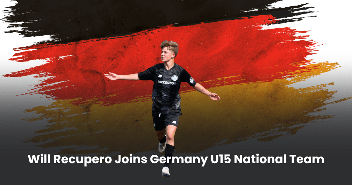 Will Recupero Joins Germany U15 National Team After Breakout Year in MLS NEXT