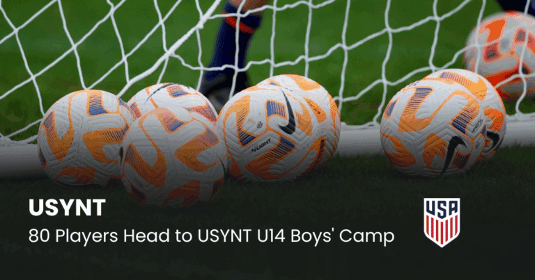 80 Young Talents Head to USYNT U14 Boys' Camp