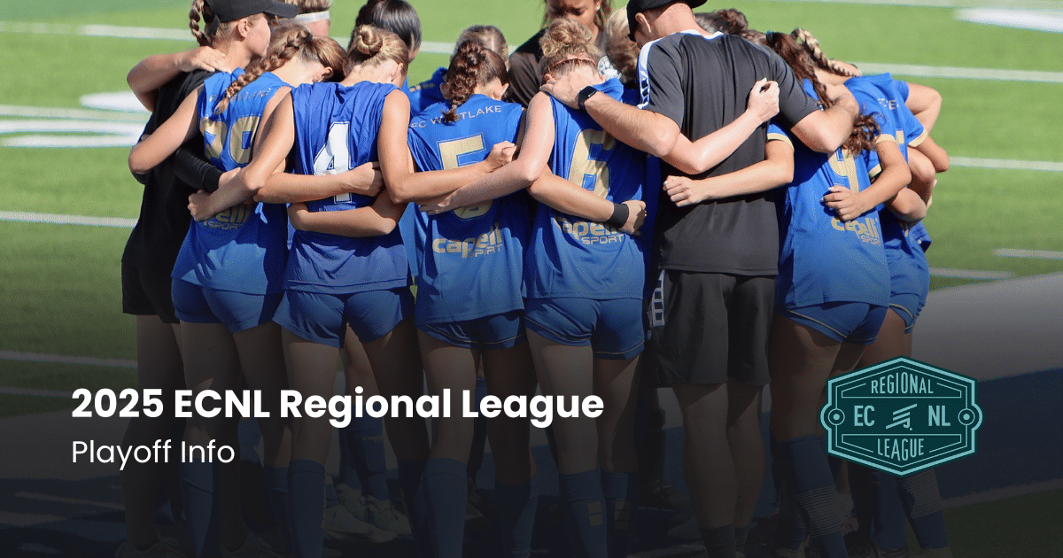 2025 ECNL Regional League Playoff Info