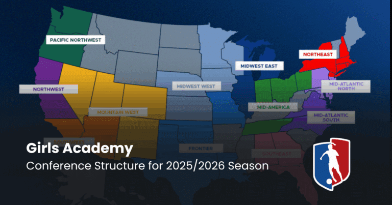 Girls Academy Announces New Conference Structure for 20252026 Season
