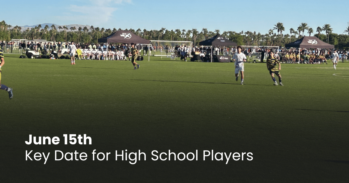 June 15th Key Date for High School Players