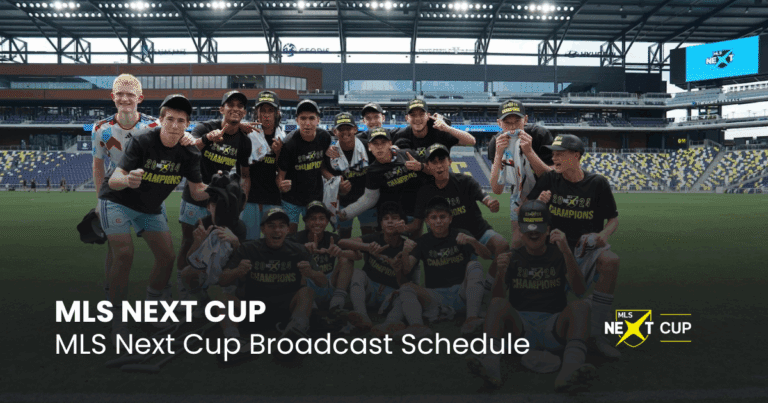 MLS Next Cup Broadcast Schedule
