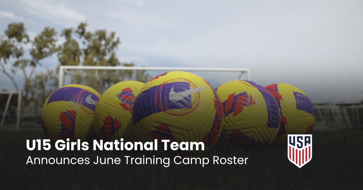 U15 GNT Announces June Training Camp Roster