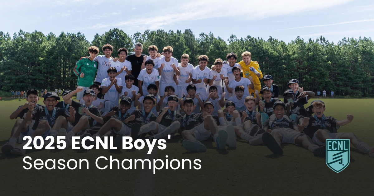 2025 ECNL Boys' Season Champions