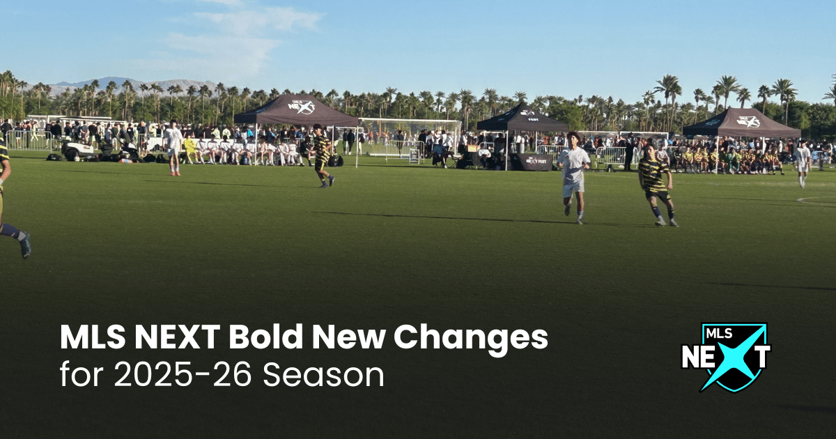 MLS NEXT Bold New Changes for 2025-26