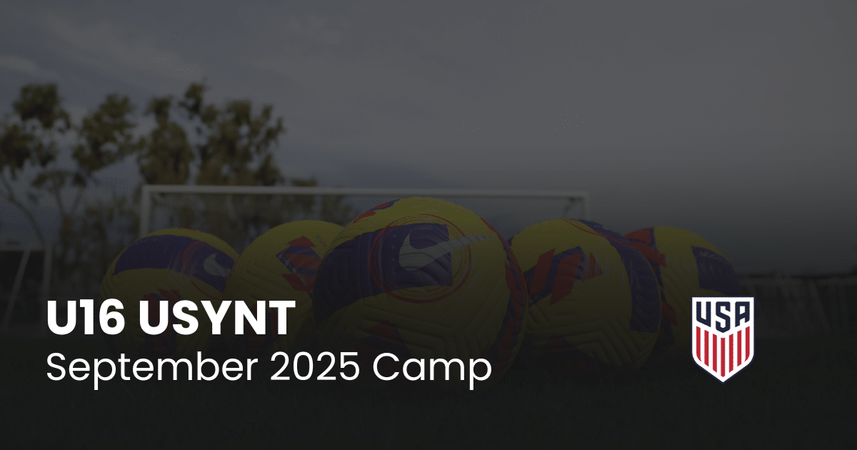 U16 Girls' National Team September Camp