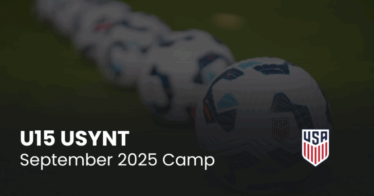 USYNT U15 Girls' September Camp Roster Announced